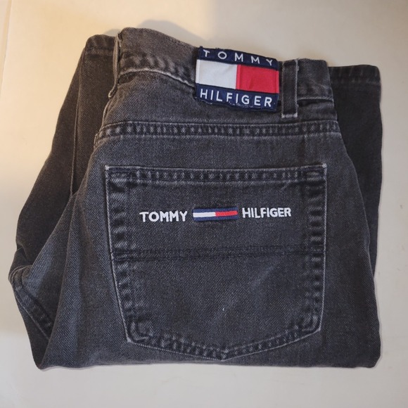 Tommy Hilfiger Other - Vintage Y2K Tommy Hilfiger Freedom Jean Shorts Men's Size 32 Faded Black Jorts